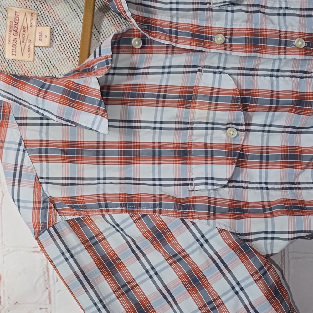 Filson Men's Twin Lakes Sport Shirt Size M - Picture 4 of 13